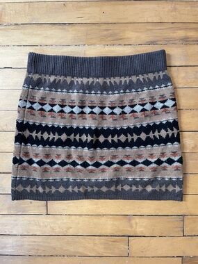 MODA | Knit mini skirt